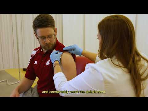 Intramuscular injection administration