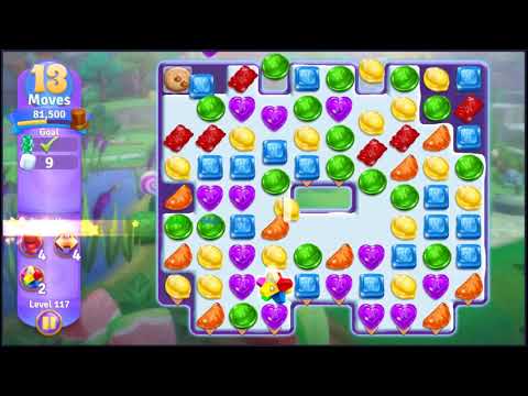 Wonka's World of Candy Level 117 - NO BOOSTERS + FULL STORY 🍫 | SKILLGAMING ✔️