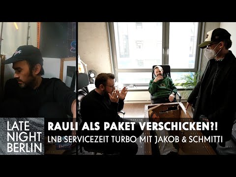 Klaas sends employees in a package | Late Night Berlin | ProSieben