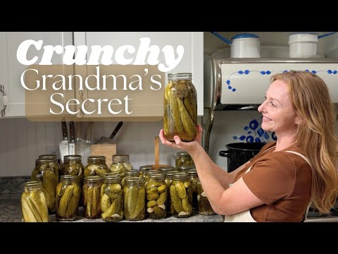 Make Crunchy Dill Pickles Every Time, An Old Fashioned Recipe