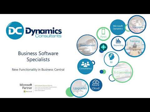 Business Central New Features - Bank Statement and Dimension Improvements