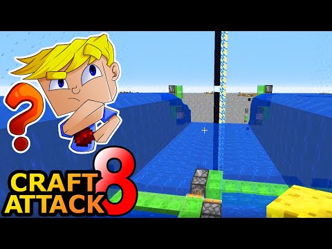 This flying machine drains the ocean? Technology Spark is ready! - Minecraft Craft Attack 8 #69