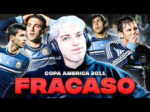 EL FRACASO DE ARGENTINA EN LA COPA AMERICA 2011 - MESSI, TEVEZ, HIGUAIN, DI MARIA y AGUERO