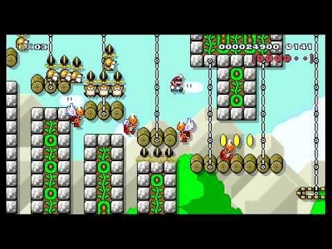 Blocky Burrows by JungleB - SUPER MARIO MAKER - NO COMMENTARY 1bf