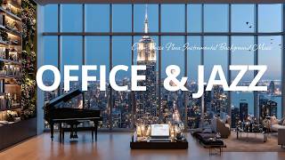 Office & Jazz☕Positive Morning 2026 For Coffee Vibes | Calm Bossa Nova Instrumental Background Music
