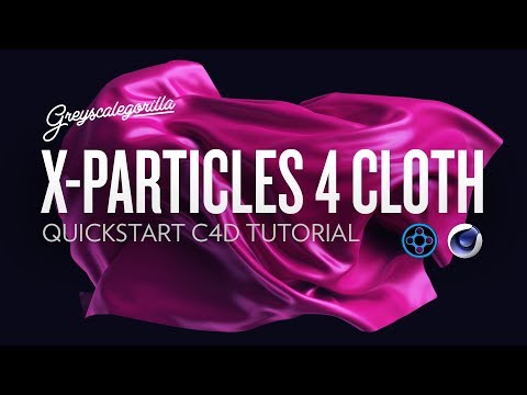 X-Particles 4 Cloth Tutorial - Quick Start Guide