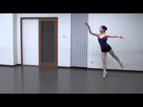 Grand jete and tour jete right