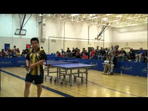 2010 Badger Open - Final - Game 2 - WANG Zhen (CAN) vs Damien Provost (FRA)