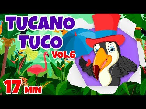 Tucano Tuco Vol. 6 - Giramille 17 min | Desenho Animado Musical