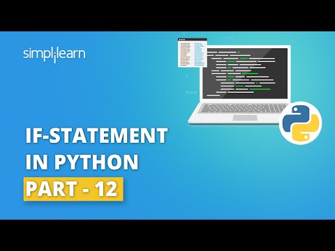 If Statement In Python 12 | Conditional Statements In Python | Python Tutorial | Simplilearn