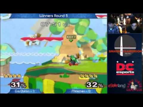 Smash @ Clarendon (8/29/2014) WR5 - Crs.Chillin vs. Milkman