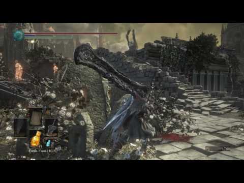 How to beat the Ghost Archers at Mausoleum Lookout steps - Dark Souls 3 - Ringed City DLC