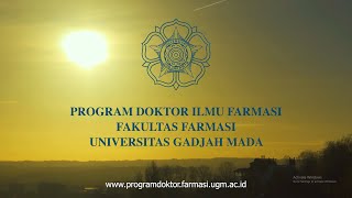 Profile Program Doktor Fakultas Farmasi UGM