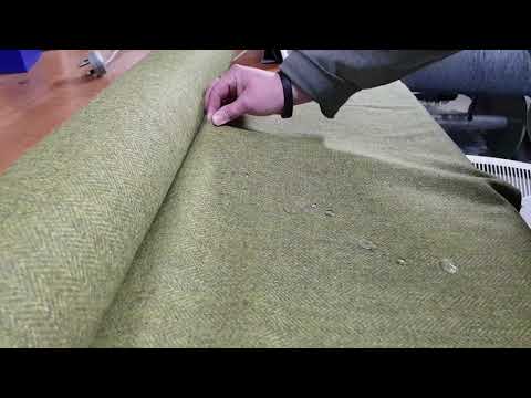 The waterproofing qualities of Harris Tweed.