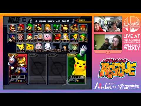 Jax Smash Weekly 1/4 - Bear(Fox) vs. Anjel(Ganondorf, Luigi) Losers R2