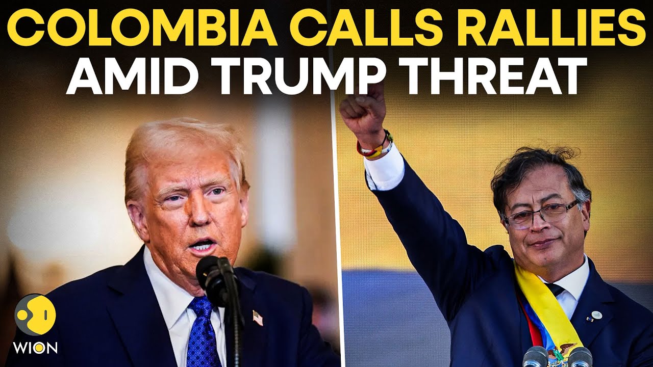 US-Colombia Tensions LIVE: Colombia's Petro Calls for Rallies in Defence of National Sovereignty