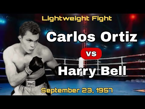 Carlos Ortiz 🇵🇷 vs Harry Bell 🇺🇸 (September 23, 1957) (Second Meeting)