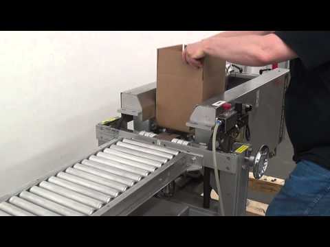 B7187 BEL 505 Semi-Automatic Case Erector Pack Station Sigma Packaging