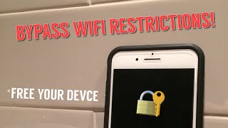 How To Bypass WiFi Restrictions!