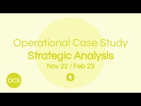 CIMA OCS Nov 22 / Feb 23 Strategic Analysis - FireWorks