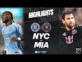 New York City FC Vs Inter Miami CF Full Match Highlights Audi MLS Cup Playoffs Clinched