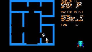 Apple II Game: Dunjun Quest - Morloc's Tower (1979 Automated Simulations}