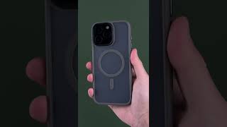 TPU+PC чохол Metal Buttons with MagSafe для Apple iPhone 16 Pro (6.3") Сірий