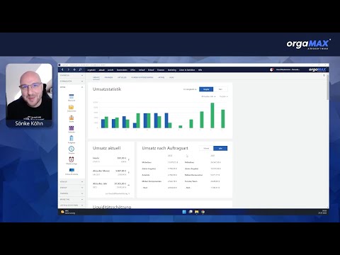 orgaMAX ERP Version 22.02.