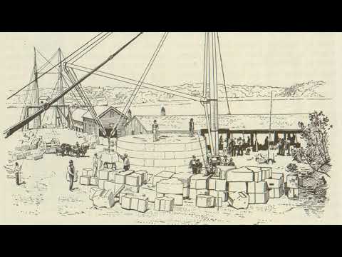 Minot's Ledge Lighthouse,Scituate,MA,1896,Cohasset Harbor,Massachusetts