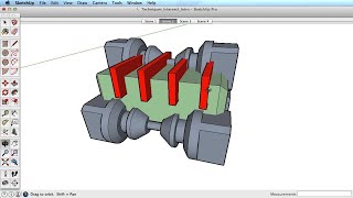SketchUp Training Series: Intersect with Model