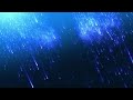 Blue Meteor Shower 4K Background Stock Motion Graphics