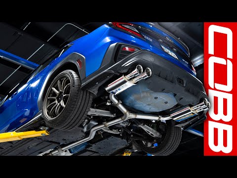 COBB 3" SS Cat-Back Exhaust for the 2022+ Subaru WRX