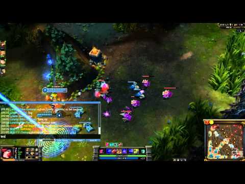 [LoL: NA] Miss fortune & Janna vs GP and Garen [Bot lane][Summoner's Rift: Full Game]