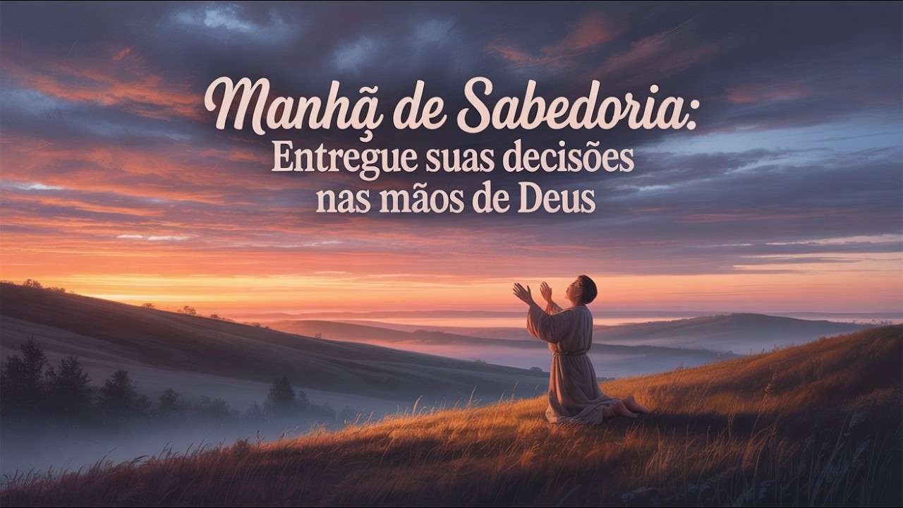 Manhã de Sabedoria: Entregue Suas Decisões nas Mãos de Deus
