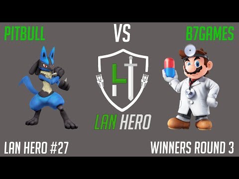 LAN Hero Tuesday #27 Pitbull (Lucario) Vs B7Games (Dr. Mario) - Winners R3