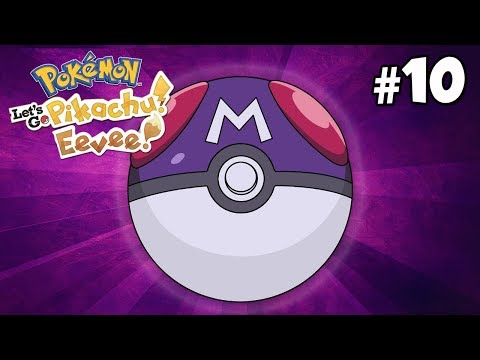 CONSEGUIMOS UMA MASTER BALL! 😲  - Pokémon Let's Go #10