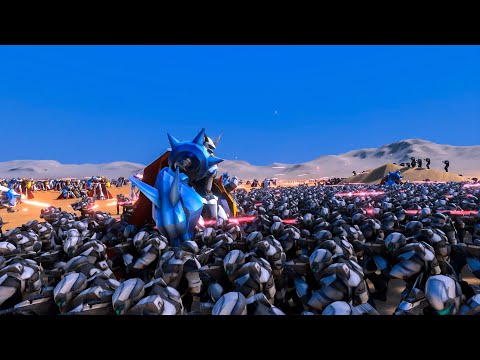 5000 Tornado Troopers Vs 5000 Omnimons! - Ultimate Epic Battle Simulator 2 - UEBS 2