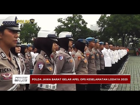 PRESISI UPDATE: POLDA JAWA BARAT GELAR APEL OPS KESELAMATAN LODAYA 2025 11/02/2025 16.00