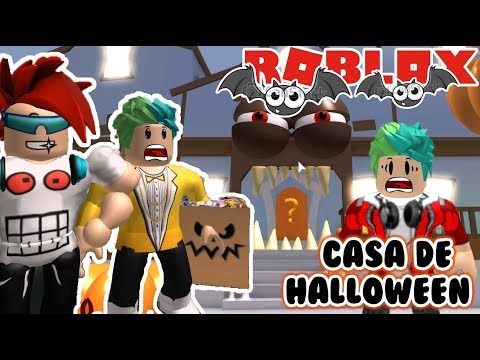Casa Del Terror En Roblox Monstruos De Halloween Juegos Roblox - abuela malvada en navidad reto en roblox karim juega roblox
