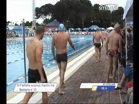 Serie 10 dei 50 Farfalla  Assoluti Maschi Master - 13 Memorial Andrea Bettiol