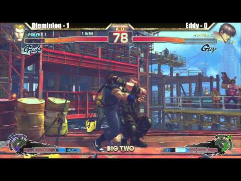 SSF4 AE 2012 Dieminion vs Eddy - Big Two #6 Tournament Sponsored by TGS