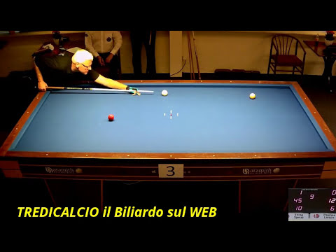 SJORUP vs LARSEN - Torneo Internazionale Biliardo di Ikast 11/08/2016 @TREDICALCIO