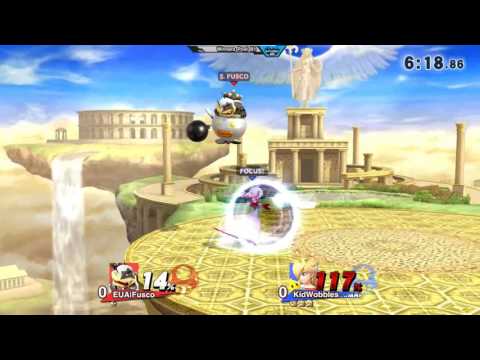 Big Battlefield Glasgow - EUA Fusco (Morton) vs PD Kid Wobbles (Rosa) Smash 4 Pools