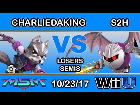 MSM 119 - LH | Charliedaking (Sheik, Fox) Vs. Slither2Hunter (Meta Knight) - Losers Semis