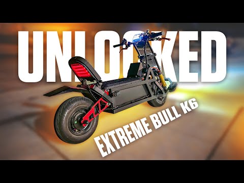 Monster 134v E-Scooter Add-On's & UNLOCKED