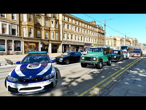 DIRTY GUIMA IN THE CAMOUFLAGE CITY - FORZA HORIZON 4 ONLINE - GAMEPLAY