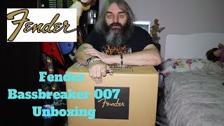 Video thumbnail for Fender Bassbreaker 007 amp head unboxing - how loud is 7 watts by Lee Armitage - The Evil Wizard