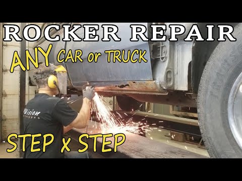 How NOT to Kick and Fill! Repair Rocker Panels RIGHT! 1993 Dodge Ram D250 Truck