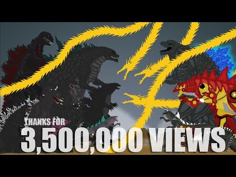 Godzilla War Full Episode and Godzilla PANDY Animation Compilation 2020 : PANDY Animation 25