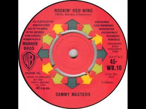 UK New Entry 1960 (144) Sammy Masters - Rockin' Red Wing